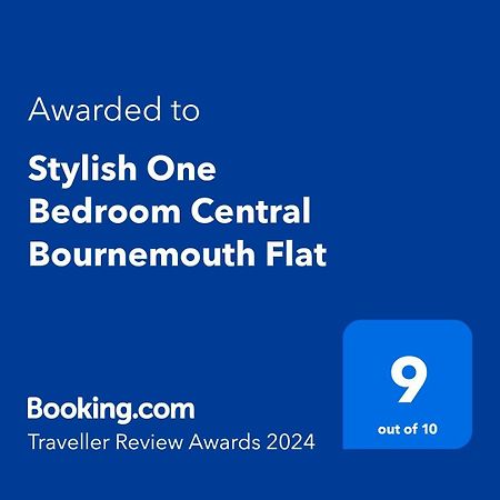 Stylish One Bedroom Central Bournemouth Flat Exteriér fotografie